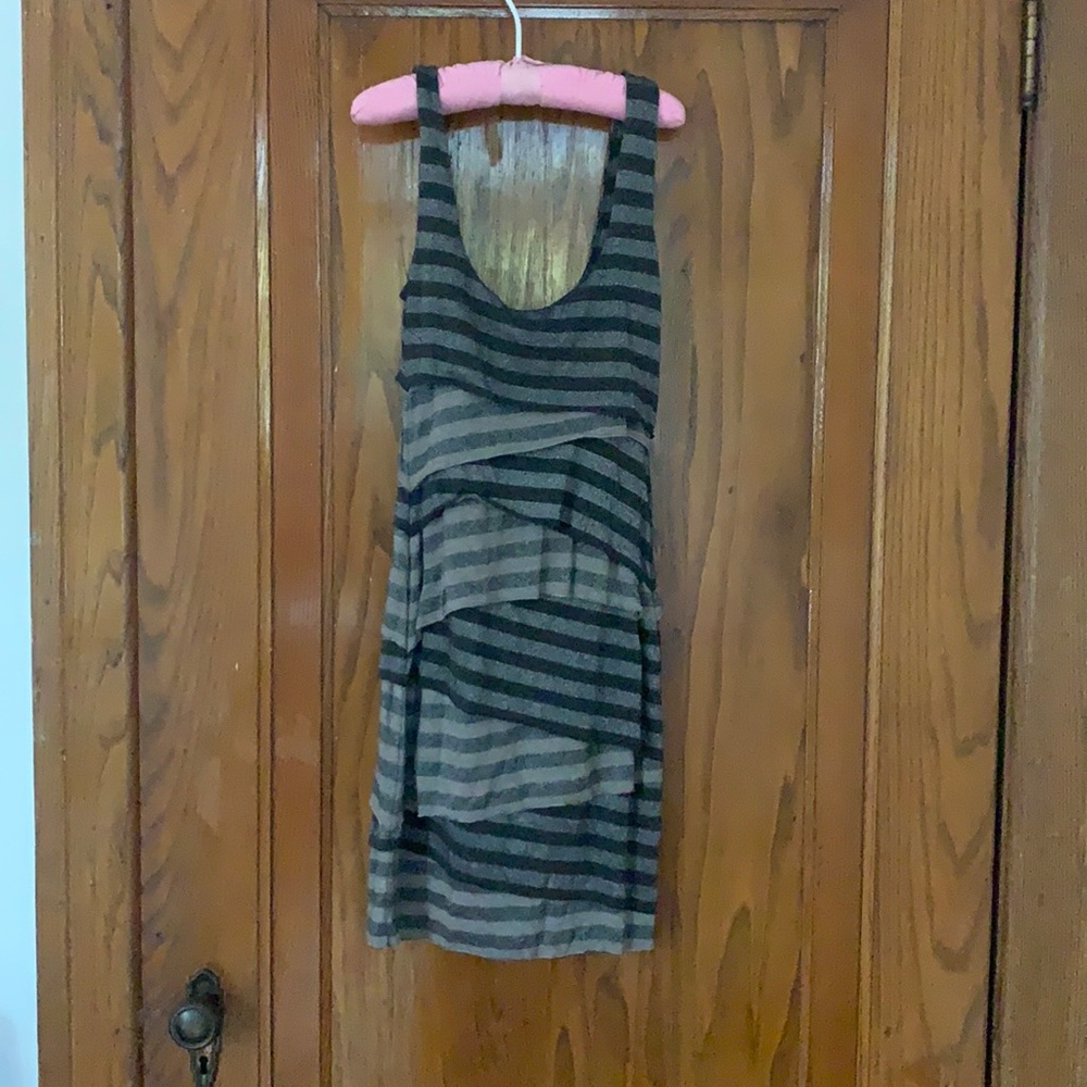 Gray mini dress, XS